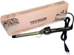 Vng V&G Tripple Plated Ceramic Coating Barrel // Profesional Spring Curling Iron Electric Hair Curler