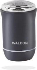 Waldon Cordless Electric Shaver Pocket size Type C Charge 0.07 mm Close Cut Mesh Self Sharpening Head Washable Travel Lock Shaver For Men