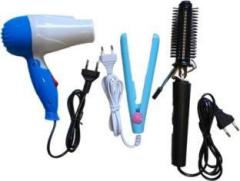 Willa PACK OF NEW COMBO NV 1290 DRYER WITH STRAIGHTENER AND NV 471 CURLER Hair Dryer