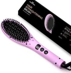Winston Hair Straightening Brush For Silky, Smooth & Frizz Free Hair For All Hair Type Hair Straightener Brush Hair Straightener Brush