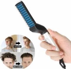 Xydrozen Hair Comb, Men Quick Beard Straightener Hair Comb, Men Quick Beard Straightener Hair Styler
