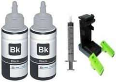 Ang Black Ink With Suction Tool Kit For Cartridge For Use in HP 805, 682, 678, 803, 680, 802, 21, 22, 56, 57, 818, 901, 702, 703, 860, 861 & Canon 830, 831, 740, 741, 89, 99, 40, 41 Black Ink Cartridges Black Ink Cartridge