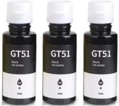 Ang GT51 BLACK INK FOR HP Ink Tank GT5810 310 315 319 410 415 419 115 PRINTERS 3 Black Ink Bottle