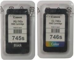 Canon Pixma PG 745s, CL 746s Original Ink Cartridge Valuable Pack Tri Color Ink Cartridge