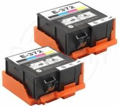 Dubam T372 Photo Ink Cartridge Replacement for Black + Tri Color Combo Pack Ink Cartridge