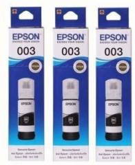 Epson 003 /001Ink Refill for Epson L3110, L3150, L5190, L1110, L4150, L6170, L4160, L6190, L6160 Black Ink Bottle Black Ink Bottle