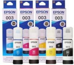 Epson 003 Ink Black + Tri Color Combo Pack Ink Bottle