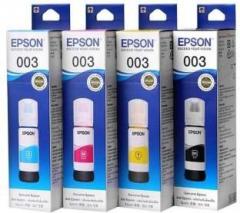 Epson EP 003 SET Black + Tri Color Combo Pack Ink Bottle