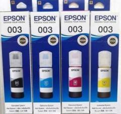 Epson L3110, L3150 Black + Tri Color Combo Pack Ink Bottle