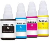 Good One Ink Compatible For GI790, G1000, G1010, G1100, G2000, G2002, G2010, G2012, G2100 Black + Tri Color Combo Pack Ink Bottle