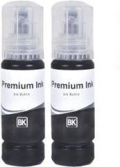 Greenberri INK COMPATIBLE FOR EPSON 001/003 L3110, L3100, L3101, L3115, L3116, L3150, L3151, L3152 Black Twin Pack Ink Bottle