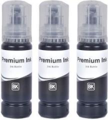 Greenberri INK REFILL 001 / 003 Compatible for Epson L3110, L3150, L5190, L1110, L4150, L6170, L4160, L6190, L616 Black Ink Bottle