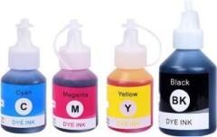 Greenberri Refill Ink for Brother DCP T300, T310, T220, T510, T500, T910, T700 Black + Tri Color Combo Pack Ink Bottle