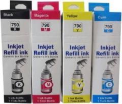 Hanat Refill Ink Compatible Canon G Series HIGH Quality [Set of 4 ] G1000 G1010 G2000 G2002 G2010 G2012 G3000 G3010 G3012 G4000 G4010 Printers Tri Color Ink Bottle