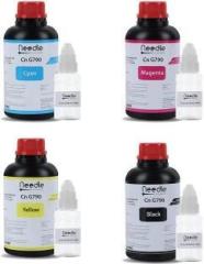 Needle 4X500ml GI790 / GI 790 Inkjet Ink Tank Refill Compatible for Canon G1000, G1010, G2000, G2010, G3000, G3010, G4000, G4010 CISS Ink Tank Printers Black + Tri Color Combo Pack Ink Bottle