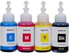 Printcare Canon Printer Refill Ink MG3670, MG2970, iP7270, MG2577, MG3070, MG2570, MG3077, MG2470, MG2577, MG3170, MP2870, iP7270, E510, E600, 3170, E560 PIXMA E, MG, MP REFILL INK FOR CANON CARTRIDGES Black + Tri Color Combo Pack Ink Bottle