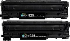 Printstar 925 Black Toner Cartridge Pack of 2 Compatible for Canon Laser Shot LBP6018B, Canon imageCLASS MF3010 Black Ink Toner