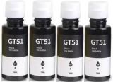 Quink GT51 52 Refill Ink Bottle for HP Ink Tank GT5810 310 315 319 410 415 419 115 Black Ink Bottle