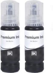 R C Print INK FOR EPSON 001/003 L3110, L3100, L3101, L3115, L3116, L3150, L3151, L3152, L3156, L4150, L4160, L6160, L6170, L6190 Black Twin Pack Ink Bottle