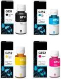 Realcart Ink GT51 GT52 Ink Bottle Set Compatible for Gt5810 Gt5811 Gt5820 5821 319 410 Black + Tri Color Combo Pack Ink Bottle