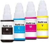 Refill Ink premium quality reffil ink Black + Tri Color Combo Pack Ink Cartridge