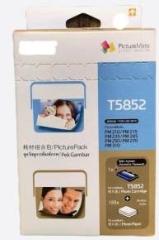 Shivam Technology EP PictureMate T 5852 Black + Tri Color Combo Pack Ink Cartridge