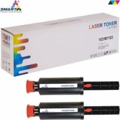 Smart Toner Cartridge 103A / W1103A Black Compatible for HP1000, 1000a, 1000w, 1200, 1200a, 1200w Printers Black Ink Toner