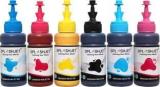 Splashjet Sublimation Ink for Epson L805, L1800, L800, L850 Printers 6 Colour PA1098 Black + Tri Color Combo Pack Ink Bottle