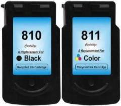 Trendvision PG 810 & PG 811 COMBO INK CARTRIDGES FOR USE IN CANON Mp 245, Mp 276, Mp 486, Mx 416, Ip2772, Ip 2770, Mp 258, Mp 287, Mp 496, Mp 497, Mp 287, Mx 328, Mx 347, Mx 357 BLACK & TRICOLOR Black + Tri Color Combo Pack Ink Cartridge