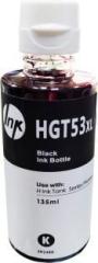 Uv Infotech GT53xl Cartridge Ink Compatible For Hp Smart Tank 115, 500, 510, 515 Printers Black Ink Bottle
