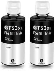 Verena Refill Ink for HP GT51, GT52, GT5810, GT5820, GT5811, GT5821, Black Ink Bottle
