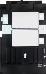 Vms PVC Card ID Card Tray for Epson L 800/L 805/L810/R 260/R 280/R290/T 50/T 60/P 50 Tray + 5 PVC Card Black Ink Toner