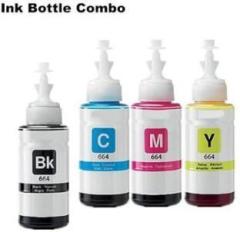 Wiofy T664 Compatible Refill Ink for Epson L130, L360, L380, L361, L565, L210, L220, L310, L350, L355, L365, L385, L405, L455, L485 Printers Black + Tri Color Combo Pack Ink Bottle