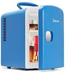 Astroai 4 Litres Blue Mini Refrigerator