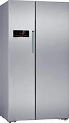 Bosch 658 Litres Silver With Inverter Side by Side Refrigerator
