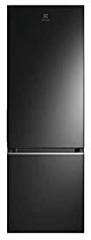 Electrolux 360 Litres Frost Free Invertor Double Door Refrigerator, Bottom Freezer, TasteLockAuto & TasteSeal Technology, Glossy Black Steel, UltimateTaste 300, EBB3702K H