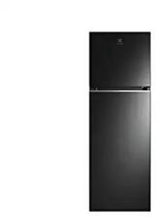 Electrolux 360 Litres Frost Free Invertor Double Door Refrigerator, Top Freezer, TasteLockAuto & TasteSeal Technology, Glossy Black Steel, UltimateTaste 300, ETB3700K H