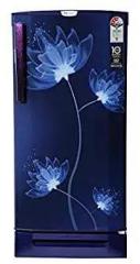 Godrej 190 Litres 4 Star RD 1904 PTDI 43 DI GLASS BLUE Inverter Direct Cool Single Door Refrigerator With Jumbo Vegetable Tray