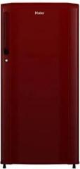 Haier 170 Litres 2 Star HRD 1702SR E Direct Cool Single Door Burgundy Red Refrigerator