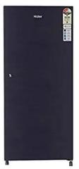 Haier 195 Litres 3 Star Black Brushline Direct Cool Single Door Refrigerator