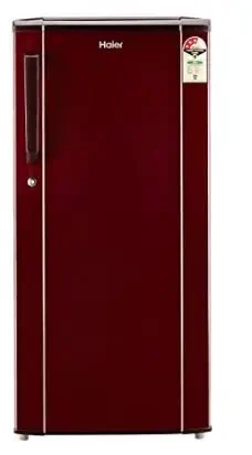 Haier 190 Litres 3 Star Burgundy Red Direct Cool Single Door Refrigerator