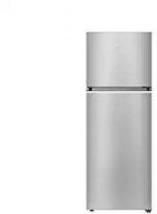 Haier 375 Litres 3 Star HEF 39TSS Triple Inverter Frost Free Double Door Refrigerator Convertible, Silver