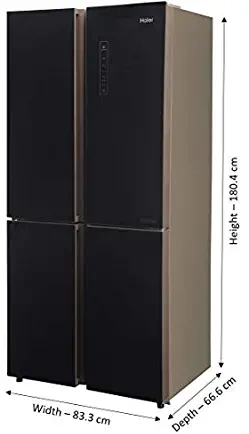 Haier 531 Litres HRB 550CG Inverter Frost Free Side by Side Refrigerator