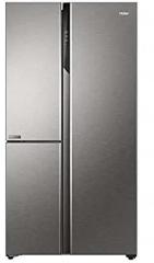 Haier 628 Litres HRT 683IS Frost Free Inverter Triple Door Side By Side Refrigerator