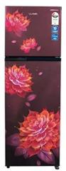 Havells lloyd 283 Litres Refrigerator Double Door 2Star Inverter Sakura Red Toughened Glass/3N GLFF292ASRT1PB