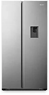 Hisense 566 Litres RS670N4ASN Frost Free Side By Side Refrigerator With Water Dispenser