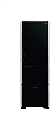 Hitachi 404 Litres Black 2020 Frost Free Glass Inverter Compressor Multi Door Refrigerator