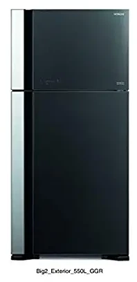 Hitachi 565 Litres 3 Star RVG 610 PND7 GGR Frost Free Double Door Refrigerator