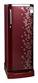Koryo 190 Litres KDR210DR3F Red Single Door Refrigerator