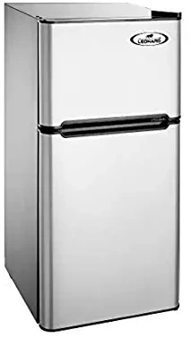 Leonard 110 Litres USA Mini Refrigerator Double Door Based On American Technology With Separate Deep Freezer Compartment